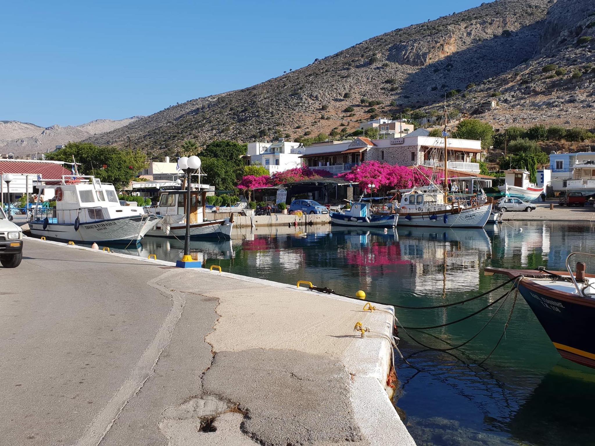 Docked at Kalymnos Harbour